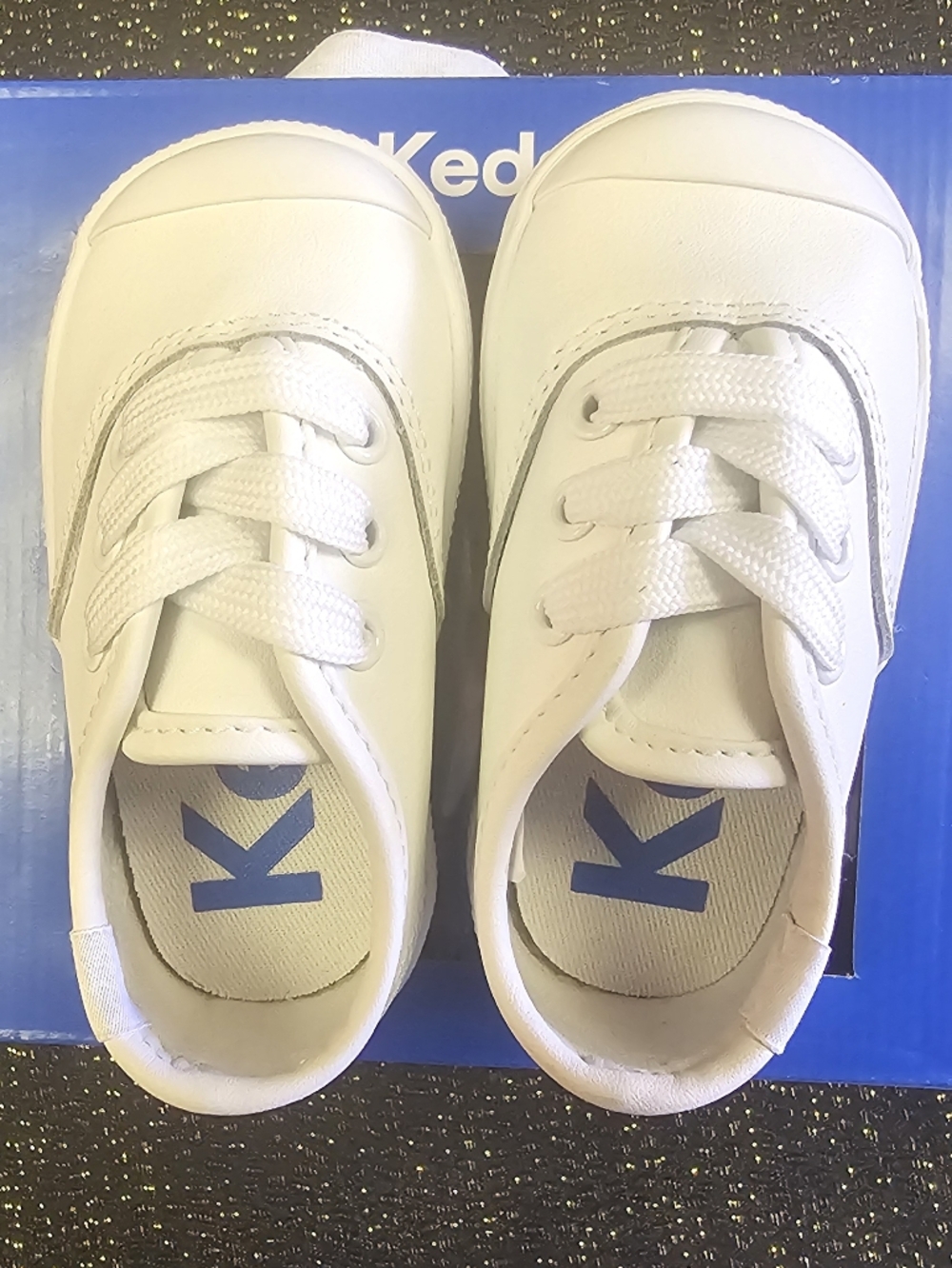 3M Keds Kids White Sneakers